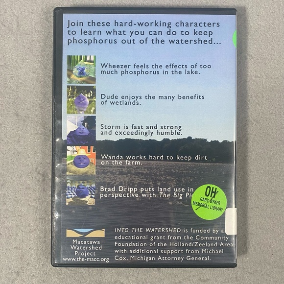 Into The Watershed Lake Macatawa Michigan Watershed Project DVD - Picture 2 of 4